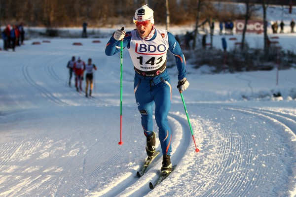 Martin Johnsrud Sundbye har overtatt ledelsen sammenlagt- Her fra Beitosprinten (Foto: Bjørn Hytjanstorp)