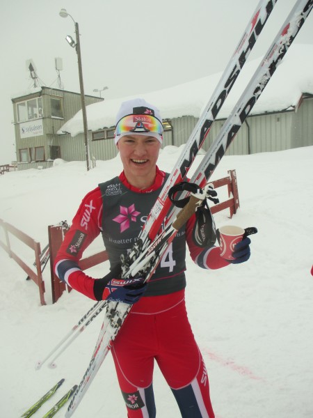 Johan Hoel  tok en ny seier, foran junior VM-vinner Eirik Sverdrup Augdal. 