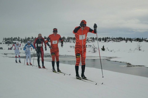 Tigrene i Team LeasePlan Go bet godt fra seg, men Tord Asle Gjerdaken, tredjemann i rekken her, kom først i mål av disse til femteplass. 