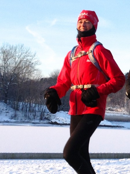 Tredje beste kvinnelige veteranløper var Nina Wavik Ytterstad, som vant gullskoen for to år siden. Hennes beste resultat i fjor var VM i halvmaraton i København på 1.21.11. (Foto: Frode Monsen)