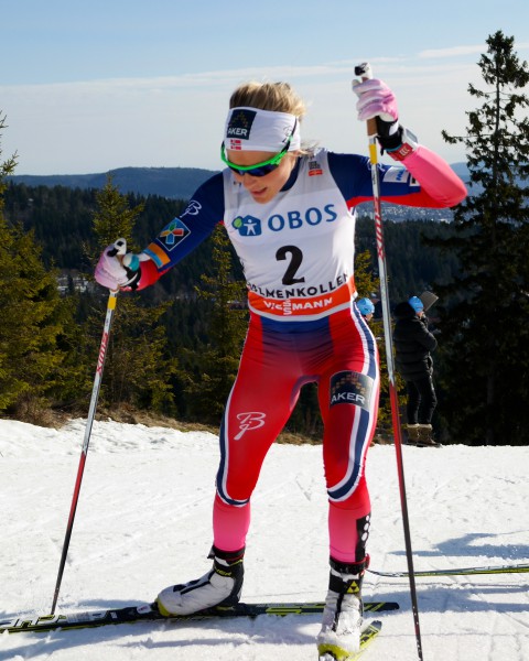 -Dette blir "gørr artig"" sier Therese Johaug, som nå er klar for Birkebeinerennet på lørdag. Et renn som bør passe henne meget bra. Foto: Sportsmanden / Frode Monsen