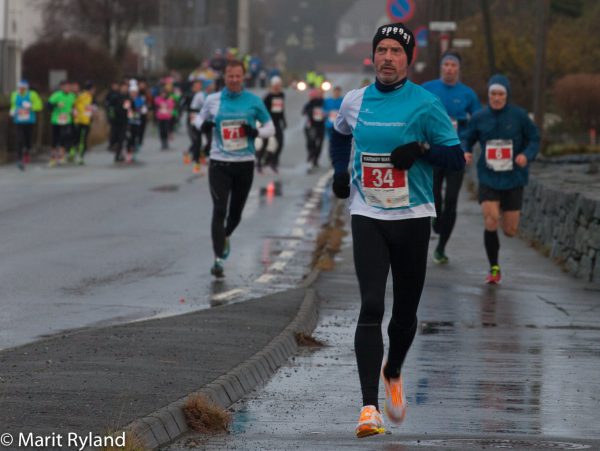 Terje Lyngstad i Team Sportsmandens turkise og hvite farger fikk det tøft etter ganske frisk åpning, i år som i fjor. (Foto: Marit Ryland)