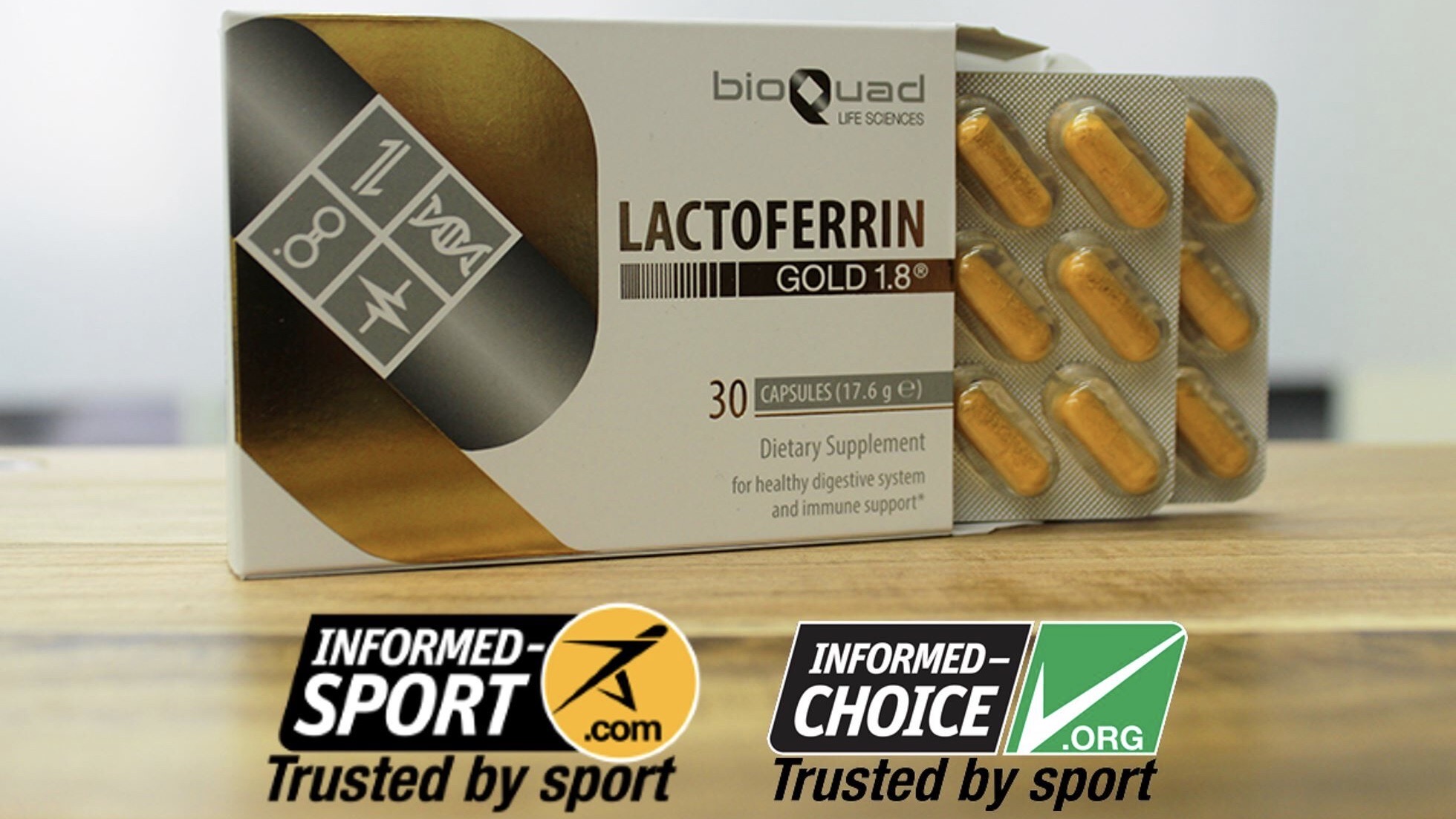 Lactoferrin Gold – Kampanjekjøp 6 esker – www.sportsmanden.no