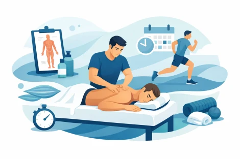 Hvor ofte bør man få sportsmassage i praksis?