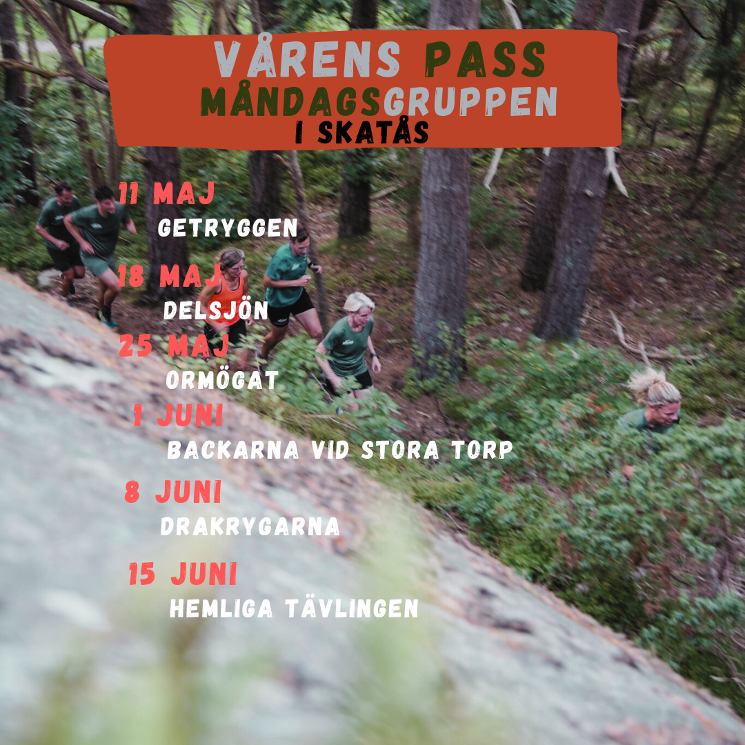 Språng Trail Club Löpgrupp i Göteborg Traillöpning
