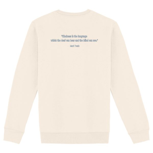 Be Kind Unisex Ecological Crewneck Sweatshirt - Kindness in Every Stitch ?