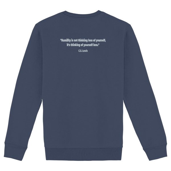 Be Humble Unisex Ecological Crewneck Sweatshirt - Humility in Every Fiber ?