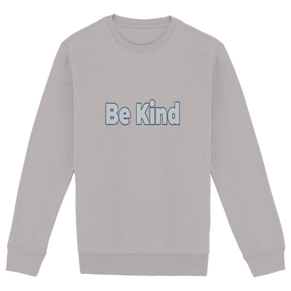 Be Kind Unisex Ecological Crewneck Sweatshirt - Kindness in Every Stitch ?