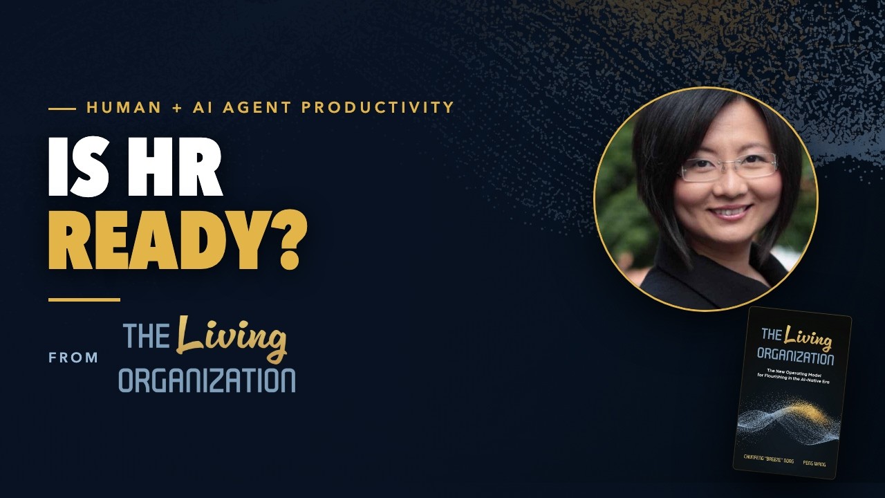 Is HR ready to design human and AI agent productivity together
