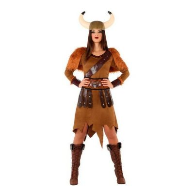Kostuums voor Volwassenen 114012 Bruin (3 pcs) Viking Vrouw