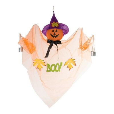 Halloween Decoraties DKD Home Decor Spook 80 x 10 x 110 cm Pompoen