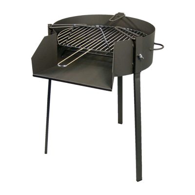 Houtskoolbarbecue met Poten Imex el Zorro Grill Rond Zwart (Ø 60 x 75 cm)
