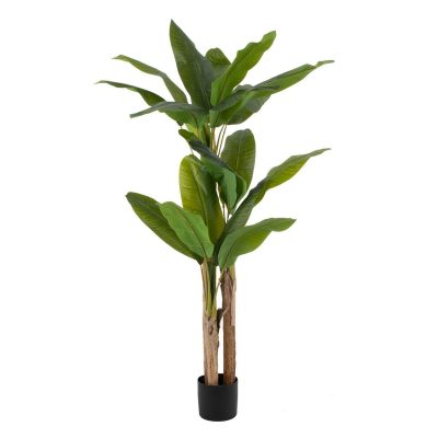 Decoratieve plant Polyethyleen Bananenplant 93 x 90 x 190 cm