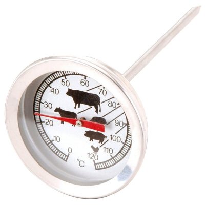 Vleesthermometer 10 x 10 x 5 cm Roestvrij staal