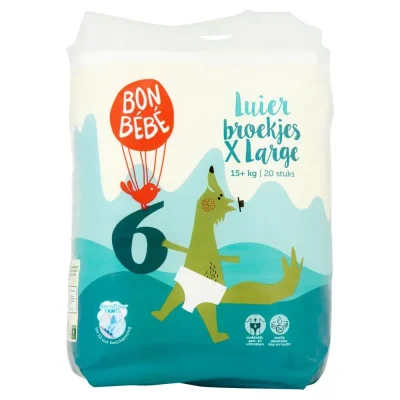 Bonbébé Luierbroekjes 6 X Large 15+ kg 20 Stuks