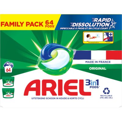 Ariel-All-in-one pods original wascapsules (64 wasbeurten)