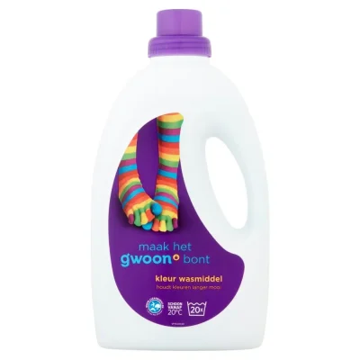 g’woon Kleur Wasmiddel 1100 ml 20 Wasbeurten