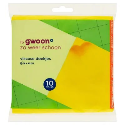 g’woon Viscosedoekjes 10 Stuks