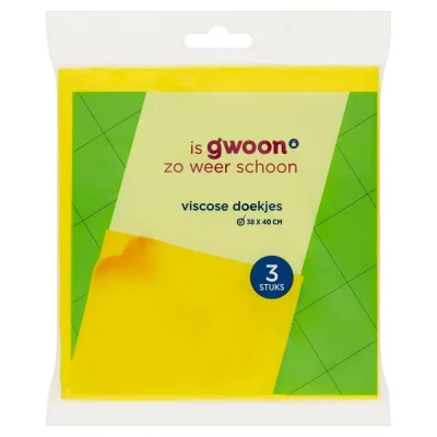 g’woon Viscosedoekjes 3 Stuks