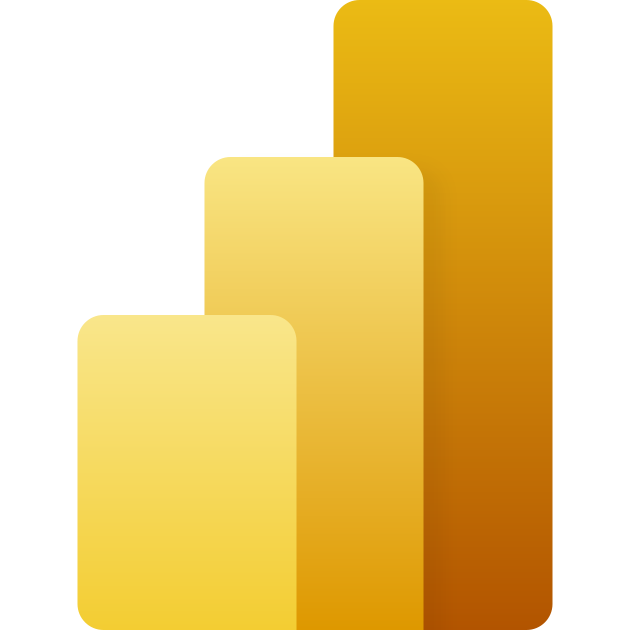 Microsoft power BI logo