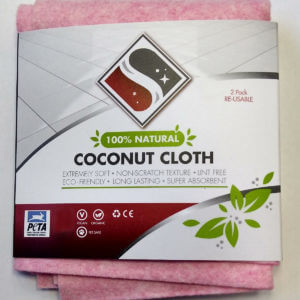 coconut cloth 2 pack front