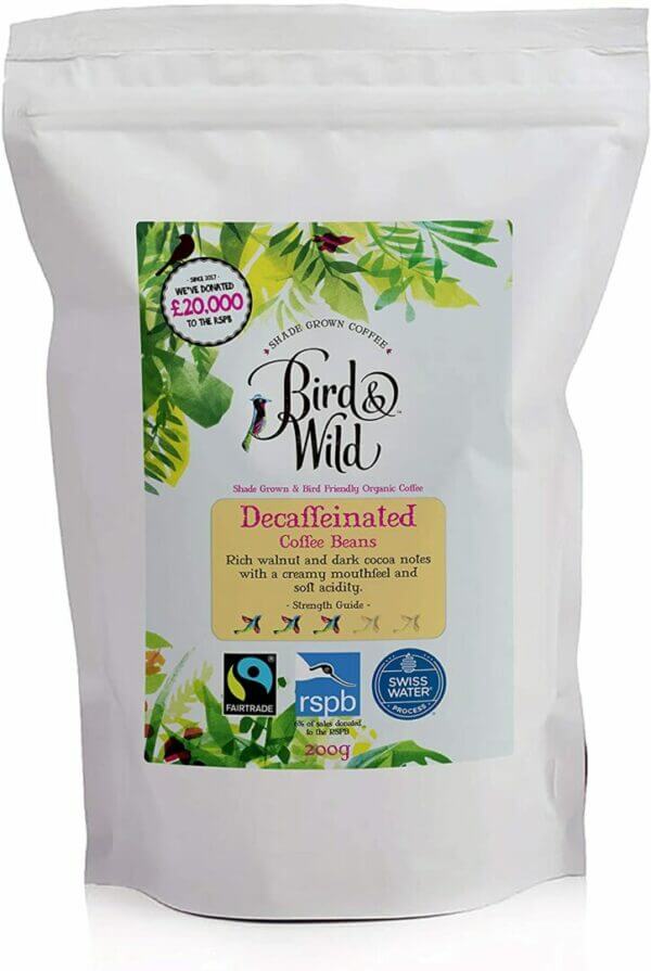 Bird and Wild Decaff Coffee Beans