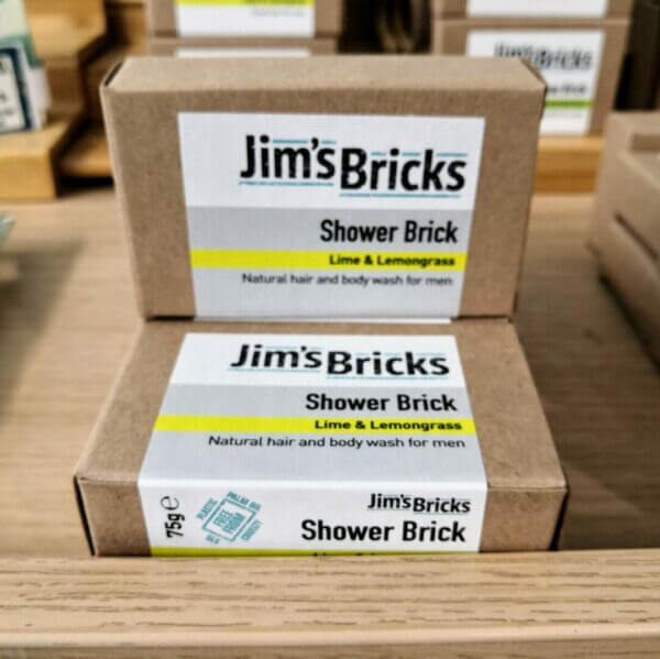 Lime and lemongrass shower bricks