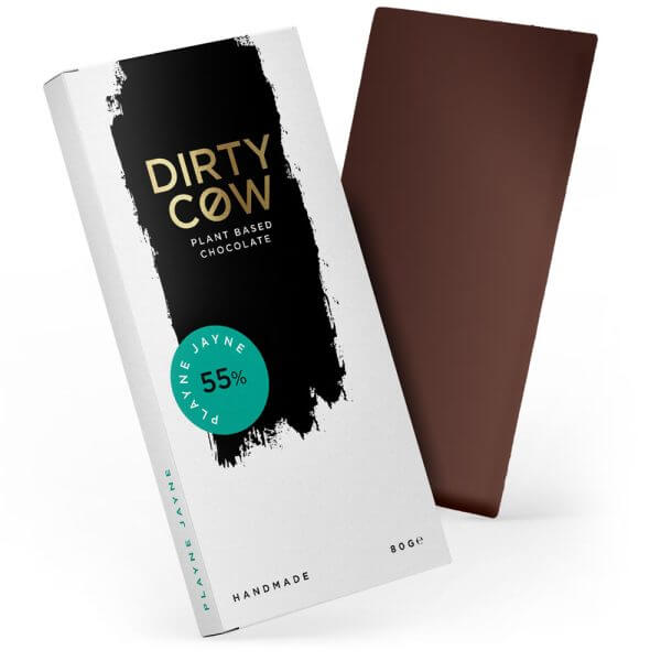Dirty Cow vegan plant based chocolate bars