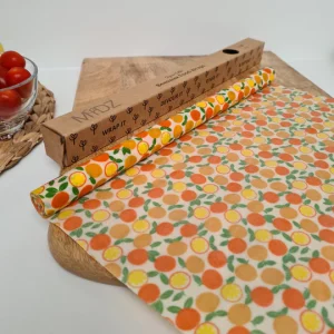 Citrus design wax wrap