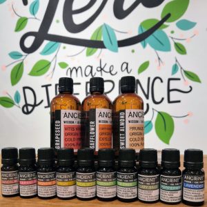 Carrier oils and essential oils