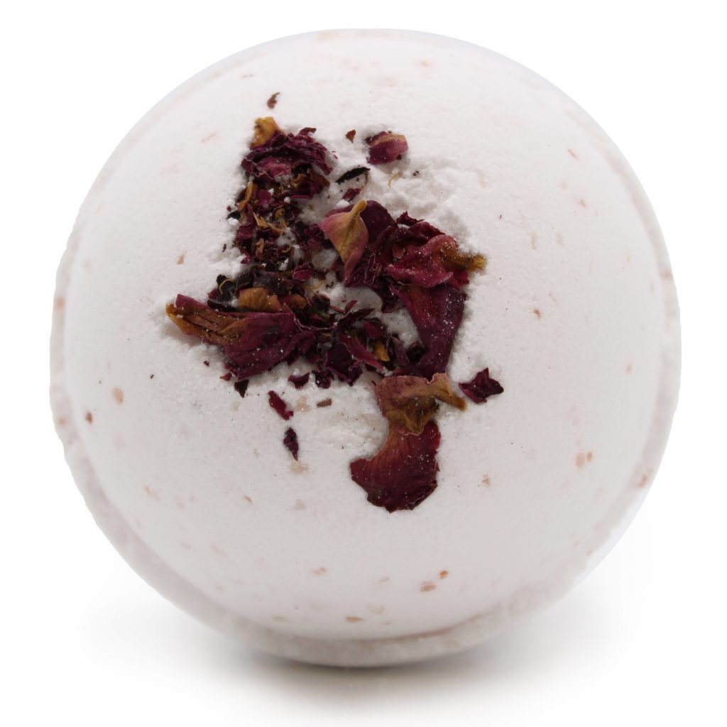 Ylang-ylang Himalayan Salt Sensuality Bath Bomb on the Squirrel Lettings Blog