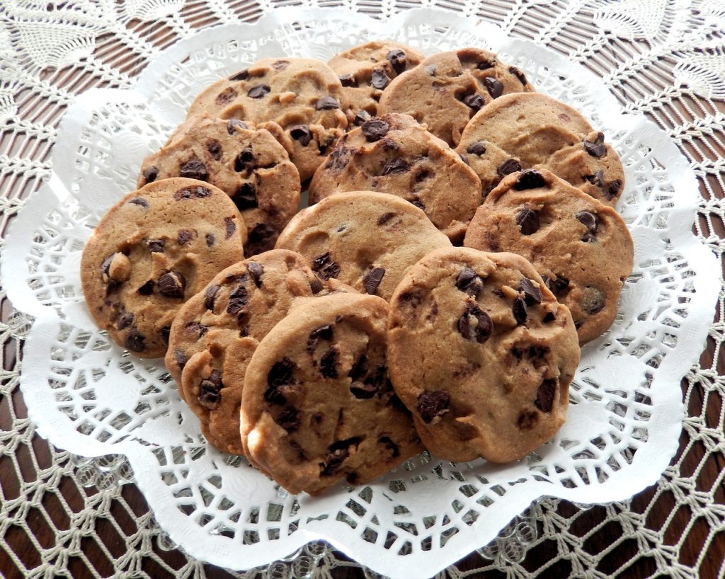 Chocolate Chip Cookies on Squirrel Lettings