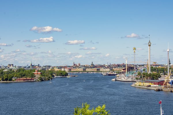 Utsikt från Fåfängan Stockholm Sommarcaféer