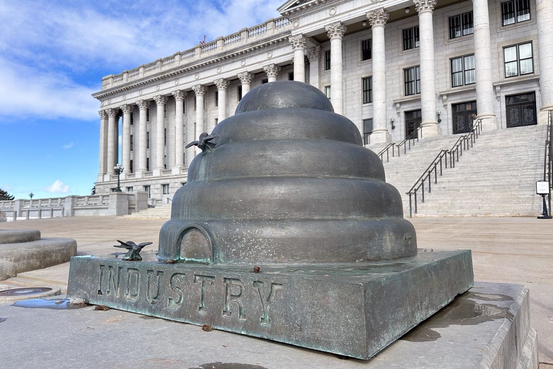 Beehive state capitol salt lake city