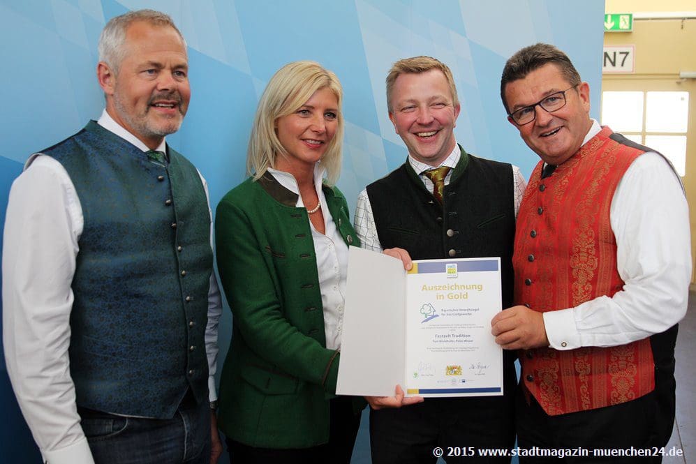 Bayerisches Umweltsiegel für Wiesnwirte