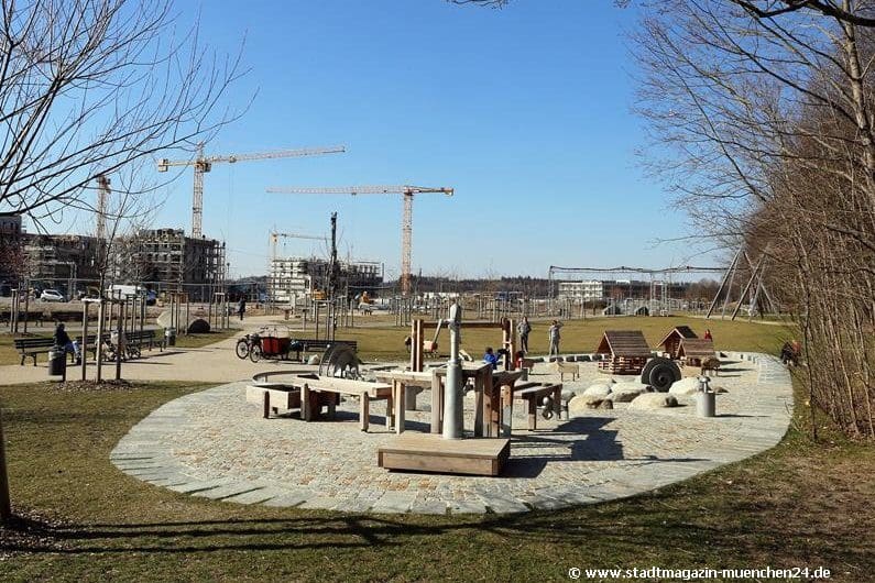 Kinderspielplatz Grünzug Freiham-Nord München
