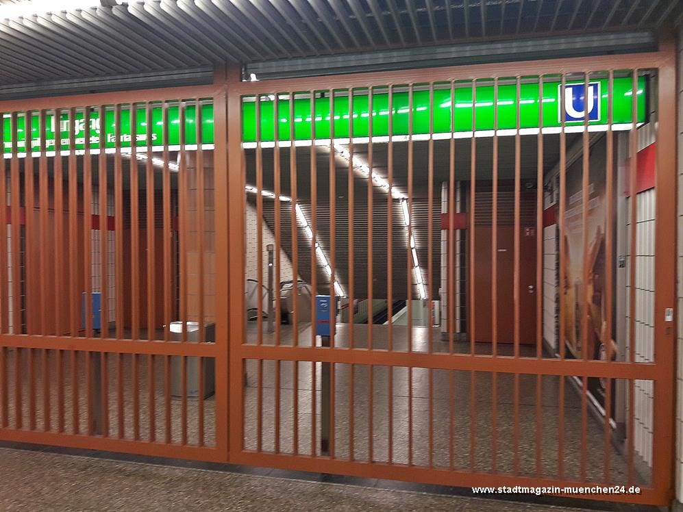 U-Bahn München Betrieb am Dienstag eingestellt