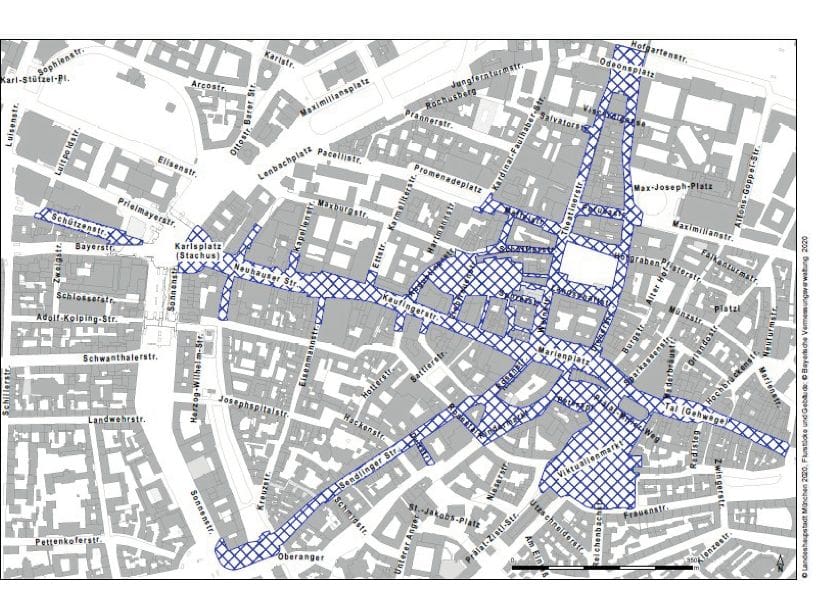 Maskenpflicht Altstadt München