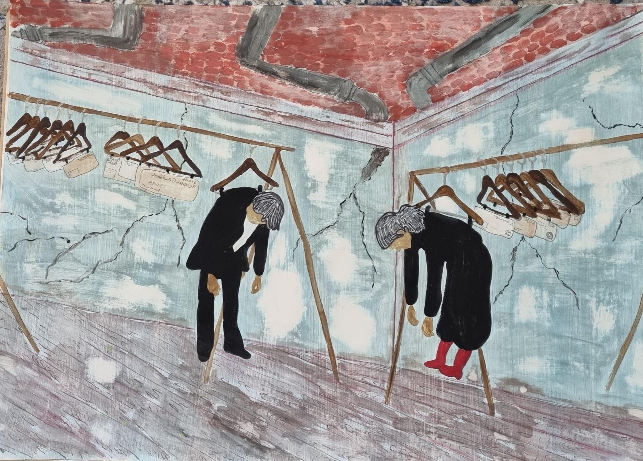 Die beiden Einwanderer − von Bassam Gened