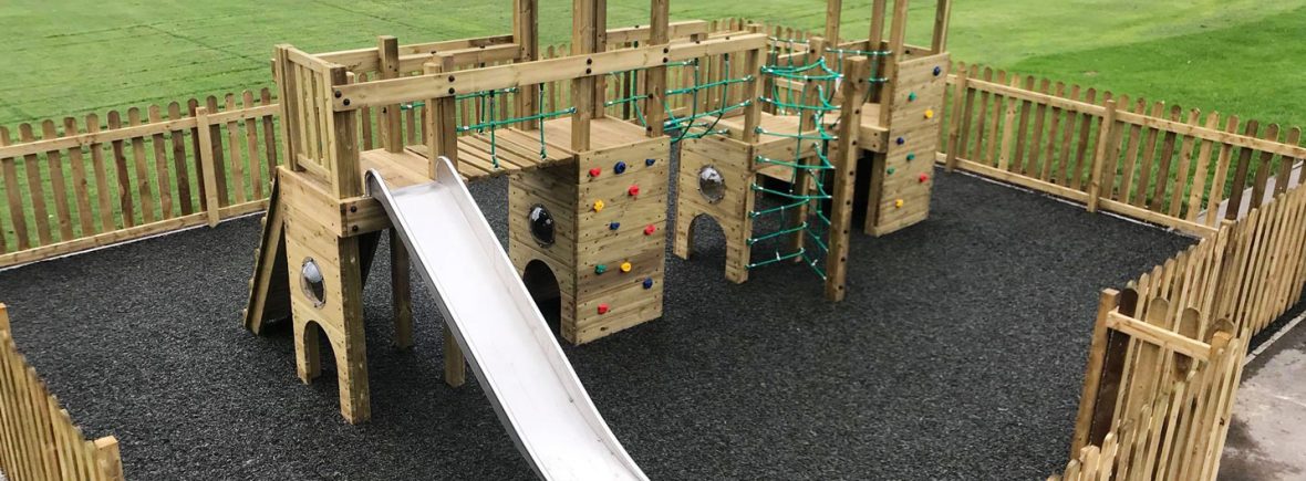 Playground surfaces in Staffordshire