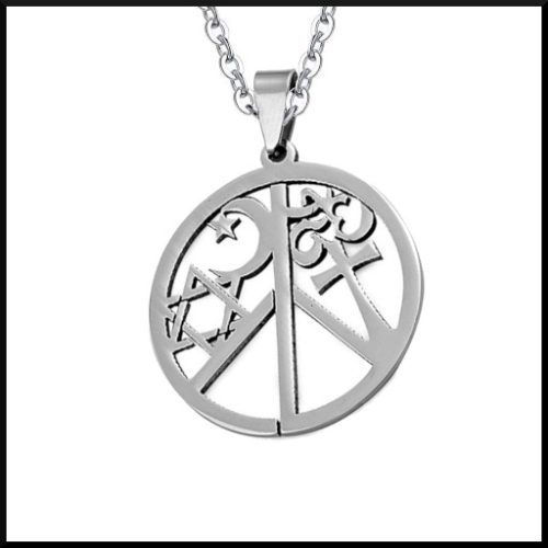 Halsband Symbolik i stål