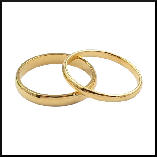 Ring Sylvester Rund 2, 3, 4 mm Guld