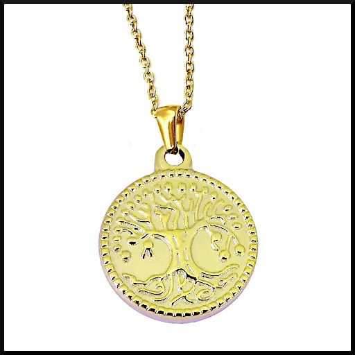 Halsband Trädet Guld