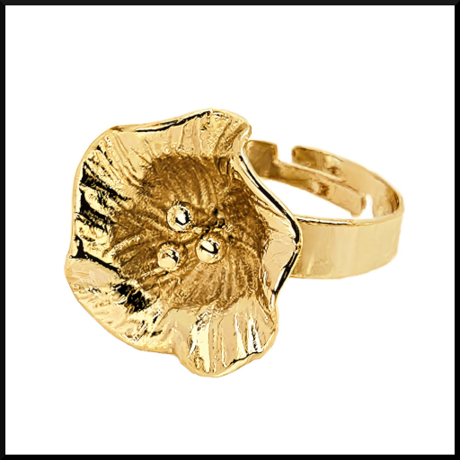 Ring Vallmo Guld