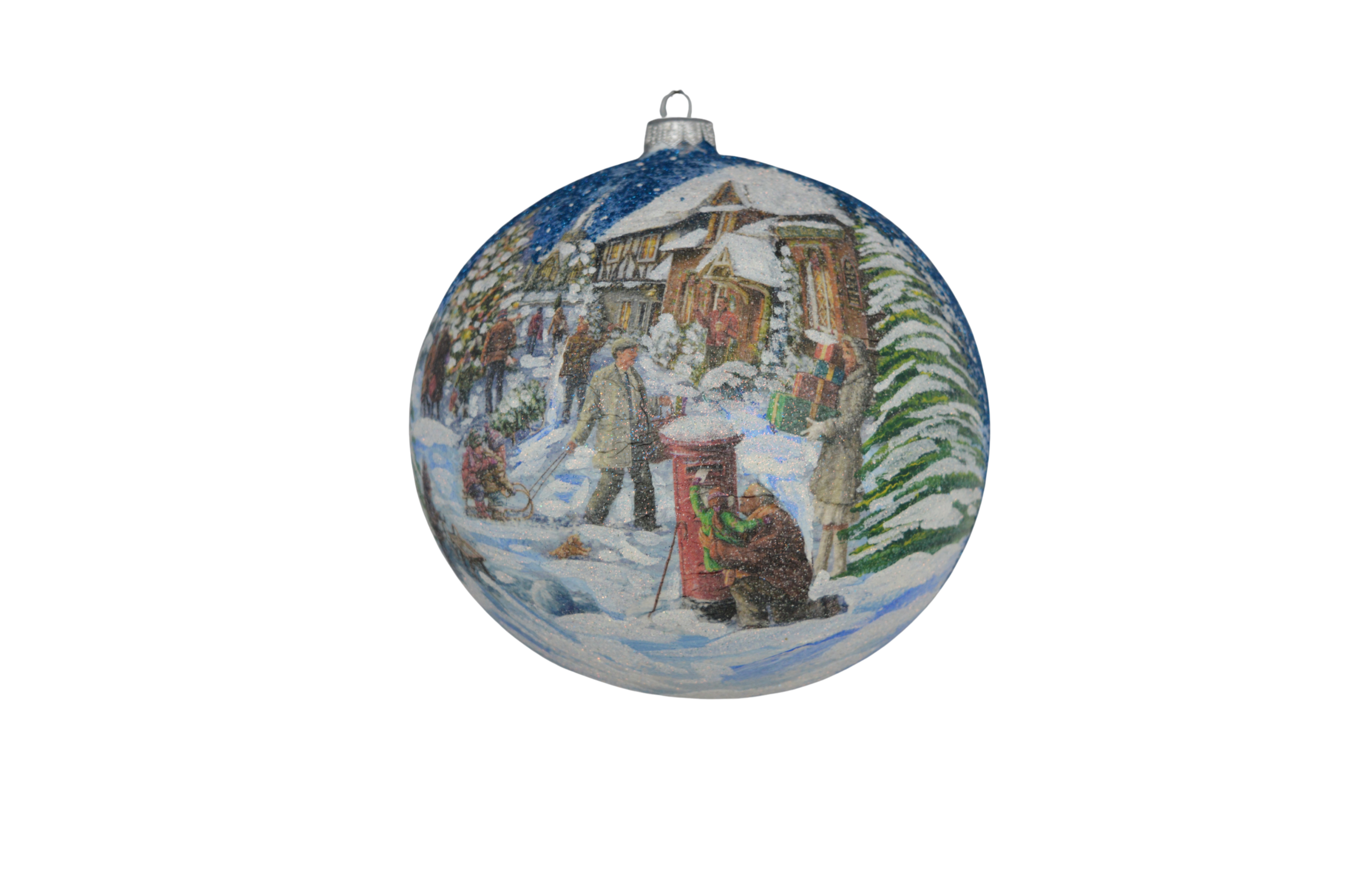 NYHED 2026 Kugle med dobbelt motiv 20cm.