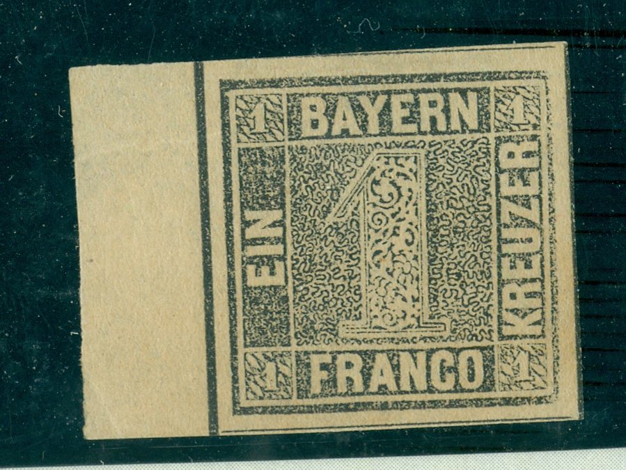 FIRST STAMPS OF THE WORLD – Bavaria