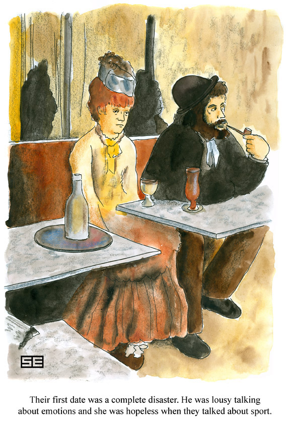Degas absinthe spoof
