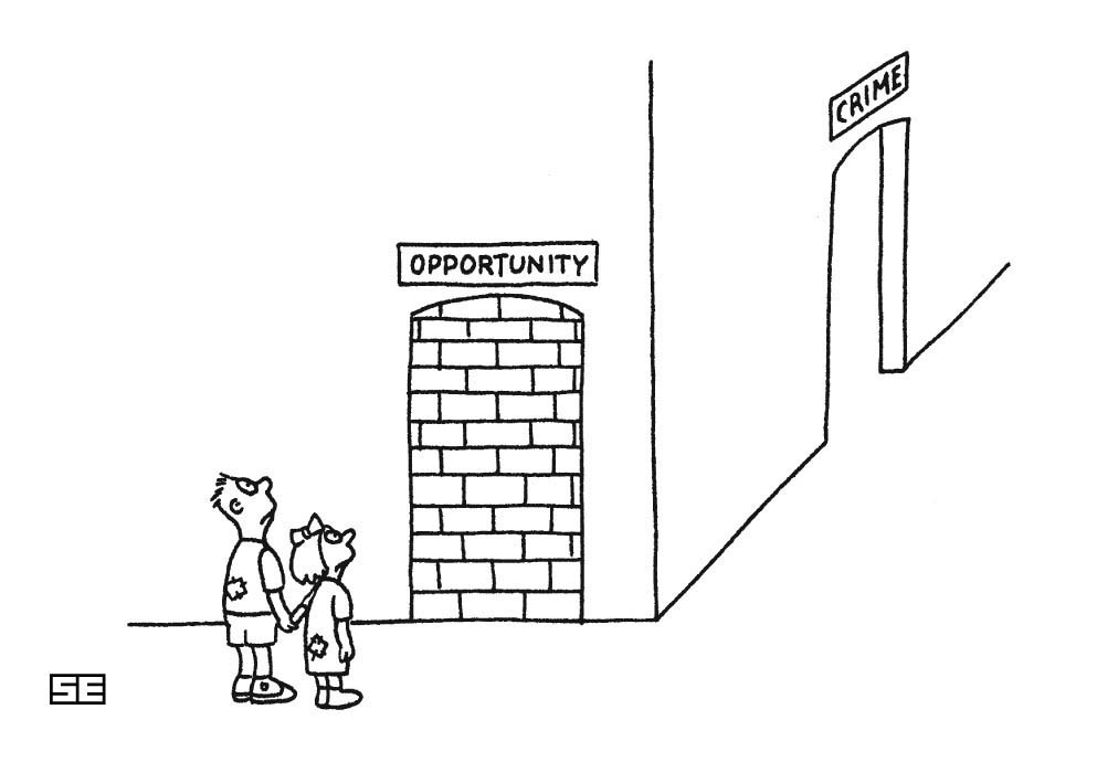 Opportunity vs crime