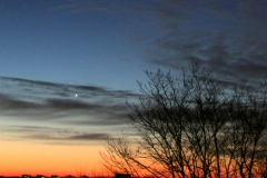 Merkuirus, Venus och Saturnus 2012-12-09