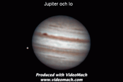 Jupiter och Io 2011-10-29
